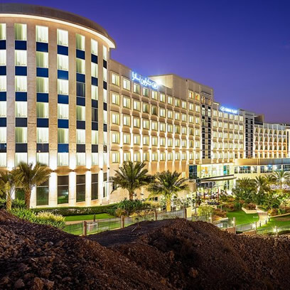 Crowne Plaza Muscat OCEC selects Exterity's integrated in-room entertainment and digital signage solutions to deliver a premium guest experience