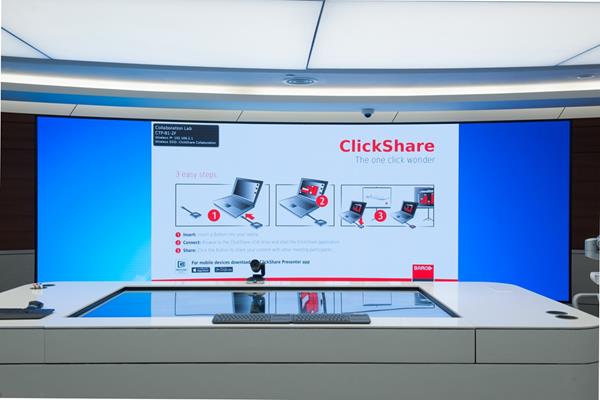 通用电气中国科技园区的ClickShare设备完美诠释了高端办公的明智选择(图4)